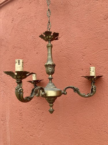 Ancien lustre branches - lustre, 3
