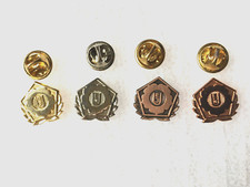 JUDO -  lot de 4 Pin's - Union Européenne de Judo - UEJ 