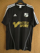 Maillot AMIENS Football Inter sport Noir Adidas Vintage jersey - M