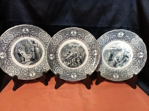 Lot assiettes vieillard et - 3,
