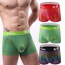 Boxer élégant homme en cuir