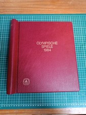 Albums Timbres Jeux Olympique 1984 Officiel De L'aide Sportive Allemande