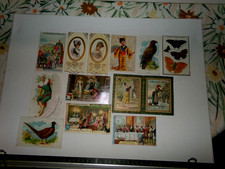 lot de 13 chromos publicitaire