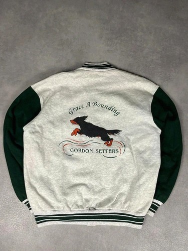 Varsity jacket snap vintage - snap-up,