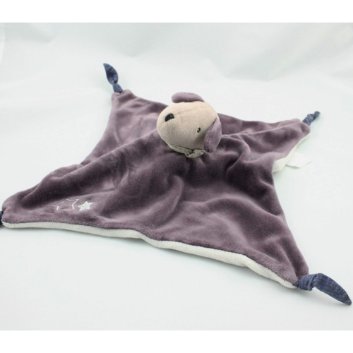 Doudou plat réversible chien