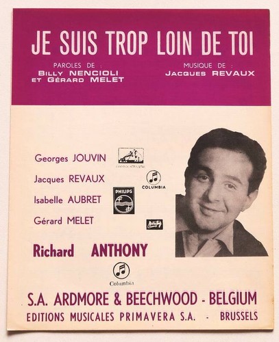 Partition vintage sheet music