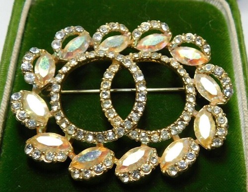 Vintage couronne double - vintage, or