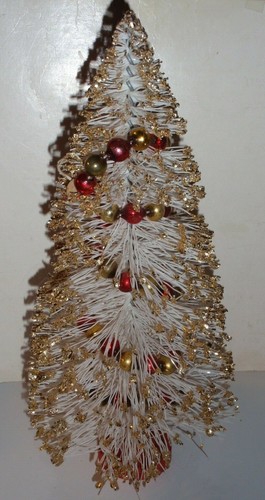 Vintage white glitter bottle - vintage,