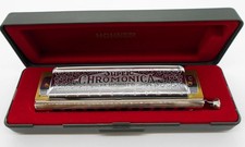 HARMONICA HOHNER  SUPER CHROMONICA 270 C GERMANY DANS SON COFFRET