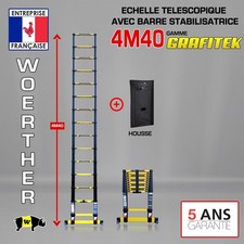 Echelle télescopique 4m40 - ,