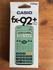 Casio FX-92+ Spéciale