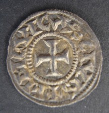 Pièce denier au nom d'EUDES