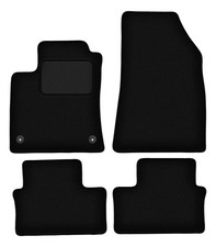 Tapis de sol en velours noir