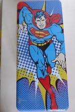 BOITE  métal Gateaux Délichoc SUPERMAN Année 2015  Etat Neuf
