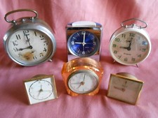 6 Réveils Anciens manuels JAZ