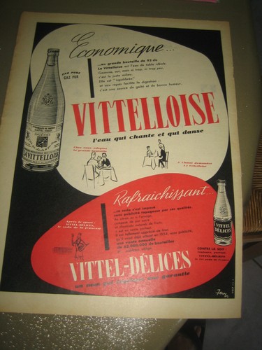 Publicite advertising 1960 - publicite,