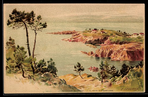 Cpa estérel pointe de - cpa, la