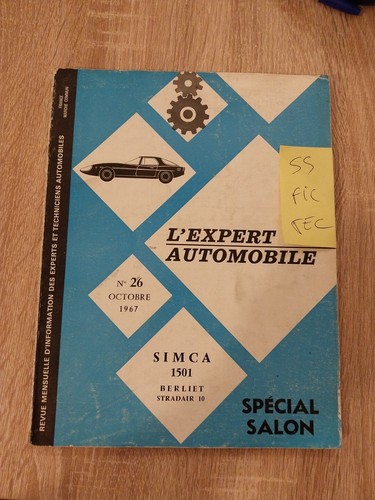 Revue technique simca 1501 8 - technique,