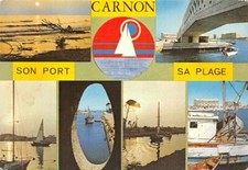 CARNON-PLAGE - le port - la