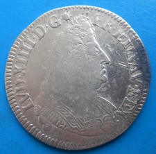 Louis XIV , 1/2 demi écu aux