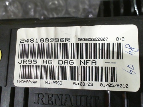 Compteur renault scenic - compteur,