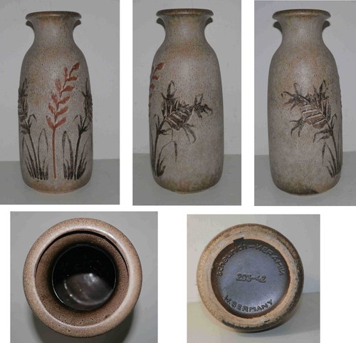Vase vintage céramique - vase,