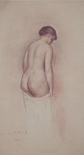 Pierre Auguste RENOIR : Nu au