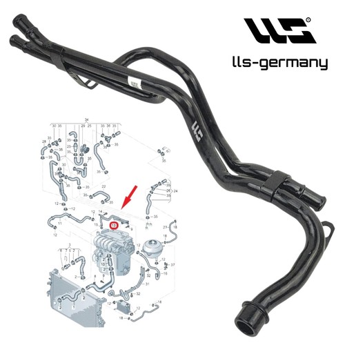 Tuyau réfrigérant pour vw - tuyau,