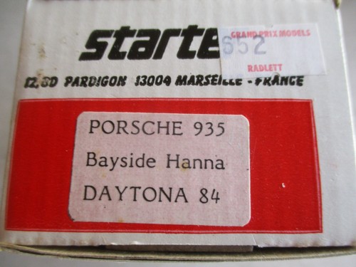 Starter porsche 935 - porsche,