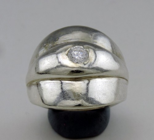 Grosse bague argent - bague, massif
