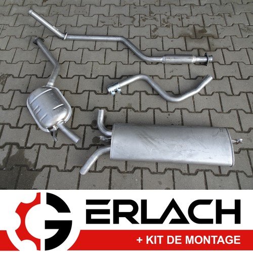 Echappement silencieux pour