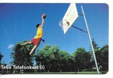 RARE / CARTE TELEPHONIQUE - BASKET BASKETBALL : SPORT PANIER BALLON / PHONECARD