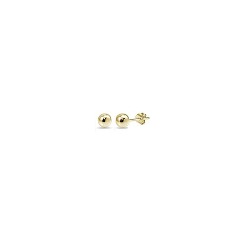 14k jaune rempli 6mm poli - jaune,