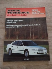 Revue technique Rover 620 623 i si lux 620 di sdi 2.0 2.3 2.0 di sdi rover 600