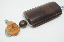 Inro en buis japonais avec