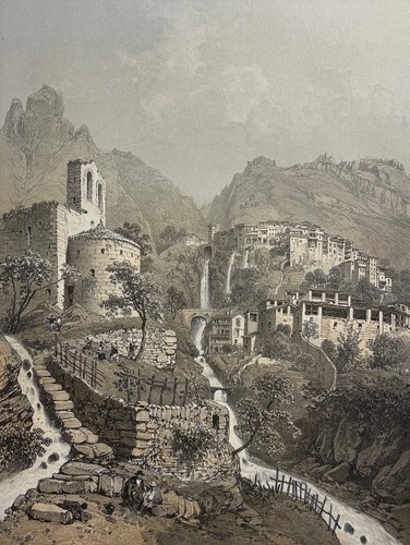 Touët beuil lithographie - touët-de-beuil,
