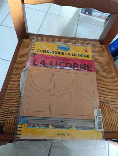 Tintin licorne maquette - la,