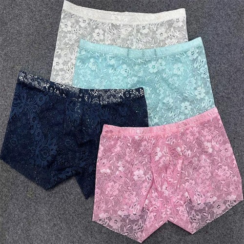 Boxer taille moyenne - , dentelle