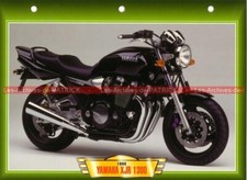 YAMAHA XJR 1300 XJR1300 1999 (1998-2001) : Fiche Moto #000176