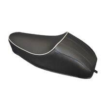 Selle Noir Mono Place Avec Levier Pour Piaggio Vespa 50 Special R L N Avec Bosse