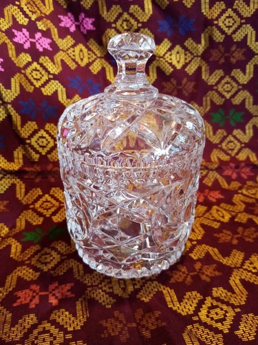 Cristal moulé pot couvert - moulé,,