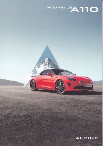Catalogue brochure alpine a110 - catalogue,
