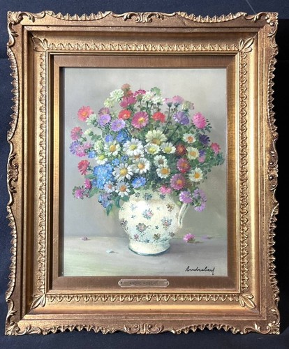 Tableau huile andré - tableau,