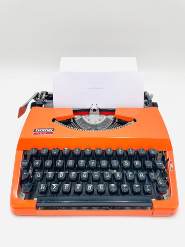 Vintage typewriter brother - typewriter, 210