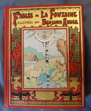 FABLES DE LA FONTAINE illustrées par Benjamin RABIER. TALLANDIER, année 1982