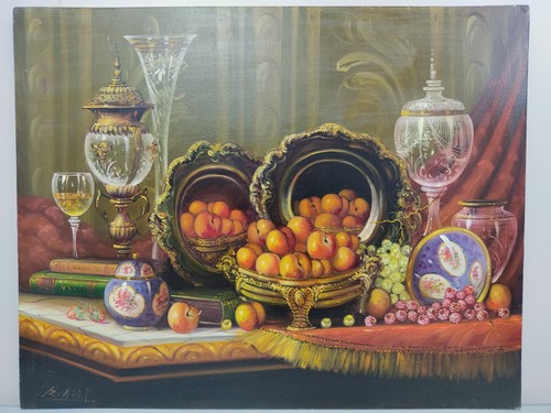Tableau ancien huile - tableau,