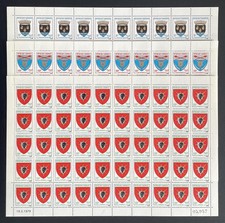 Gabon 1979 YT 412-414 planche