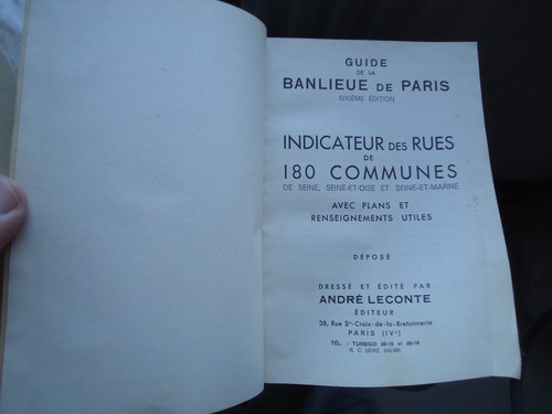 Guide commode banlieue - guide, la