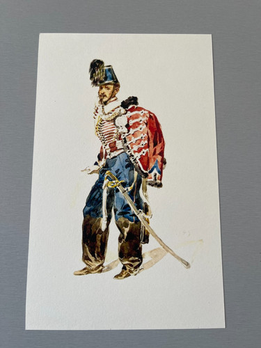 Affiche hussard sous - hussard, le
