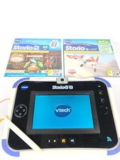 Tablette Éducative VTech Storio 3S - Avec 2 Jeux (Planes / Dino Train)